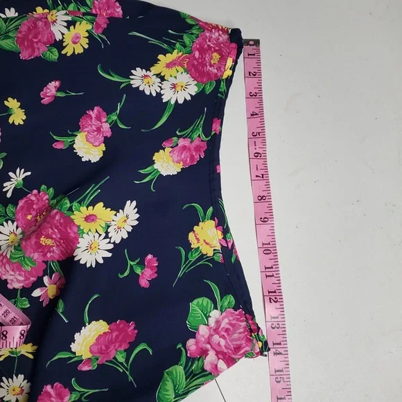 Vintage Lauren Ralph Lauren Womens Silk Floral Maxi Dress Size S Bohemian Y2K - Picture 9 of 16